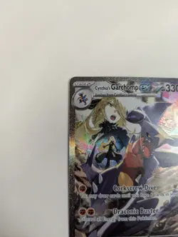 Pokemon TCG Cynthia's Garchomp ex 232/182 Destined Rivals SIR Near Mint - Image 3