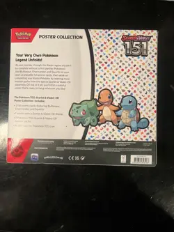 Pokemon TCG Scarlet & Violet 151 Poster Collection BRAND NEW SEALED Pokemon 820650853166 - Image 2