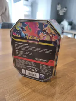Pokemon TCG: Mega Charizard Tin - Mega Charizard Y ex - New Factory Sealed - Image 2