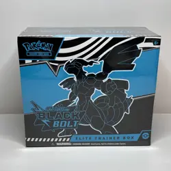 Pokemon TCG: Scarlet & Violet - Black Bolt Elite Trainer Box (Factory Sealed) - Image 1