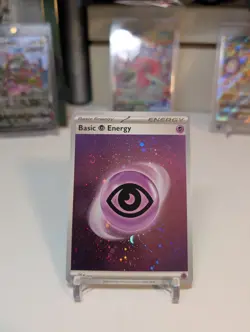 *3 SWIRLS* Pokemon Basic Psychic Energy Cosmos Holo 005 Scarlet & Violet 151 - Image 1