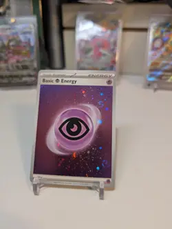 *3 SWIRLS* Pokemon Basic Psychic Energy Cosmos Holo 005 Scarlet & Violet 151 - Image 2