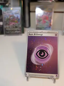 *3 SWIRLS* Pokemon Basic Psychic Energy Cosmos Holo 005 Scarlet & Violet 151 - Image 3