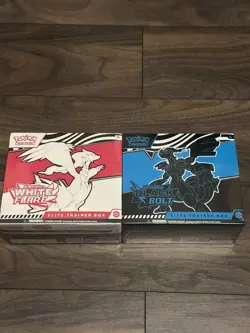 Pokemon Black Bolt and White Flare Elite Trainer Box ETB Brand New & Sealed - Image 1