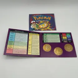 Pokemon Battling Coin Game - 104 Cubone/25 Pikachu/63 Hypno (Hasbro 1999) - Image 3