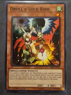 Droll & Lock Bird SR08-EN021 1st Edition Yu-Gi-Oh! Common NM - Image 1