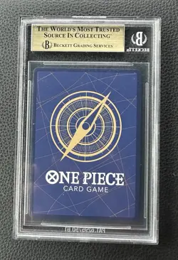 One Piece CCG Buggy Gold SP OP14 Anniversary Beckett (BGS) 10 Gem Mint English - Image 3