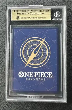 One Piece CCG Buggy Gold SP OP14 Anniversary Beckett (BGS) 10 Gem Mint English - Image 4