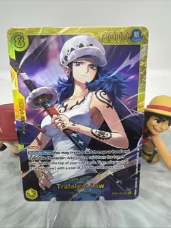 Trafalgar Law EB03-062 Extra Booster: One Piece Heroines Edition Foil Gold Rare - Image 2