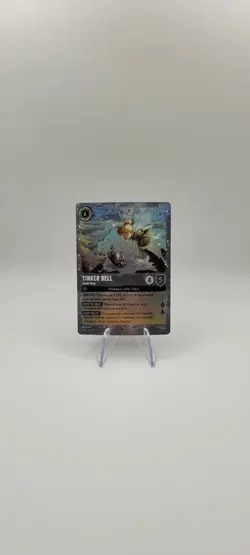 Disney Lorcana TCG: Tinker Bell - Giant Fairy 11/P3 - Glimmer Foil PROMO- NM - Image 2