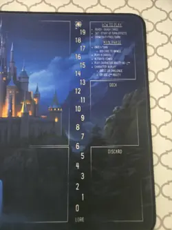 Disney TCG Lorcana Playmat Magical Kingdom Castle Beautiful - Image 2