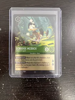 Scrooge McDuck S.H.U.S.H. Agent Foil 89/204 Whispers in the Well Disney Lorcana - Image 1