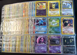 Lot of 180 ALL HOLO Vintage Pokemon Card Binder Collection - Image 1