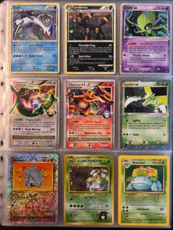 Lot of 180 ALL HOLO Vintage Pokemon Card Binder Collection - Image 5