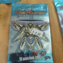 DUEL MASTERS ~ DM-01 10 card Booster Pack x5 factory sealed Trading Card Game - Image 4