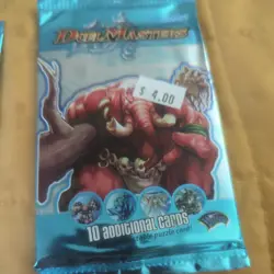 DUEL MASTERS ~ DM-01 10 card Booster Pack x5 factory sealed Trading Card Game - Image 5