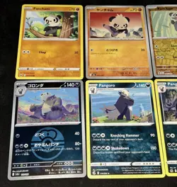 Pancham & Pangoro Pokemon TCG Mixed 8 Card Lot + M2a Love Ball Pattern NM - Image 2