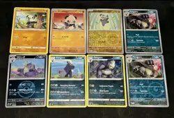 Pancham & Pangoro Pokemon TCG Mixed 8 Card Lot + M2a Love Ball Pattern NM - Image 4