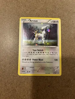 Arceus XY197 Black Star Promo Holo Pokemon Card English TCG 2017 - Image 1