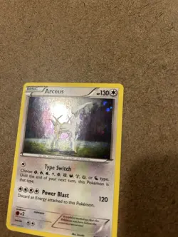 Arceus XY197 Black Star Promo Holo Pokemon Card English TCG 2017 - Image 3