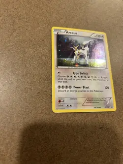 Arceus XY197 Black Star Promo Holo Pokemon Card English TCG 2017 - Image 4