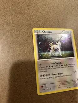 Arceus XY197 Black Star Promo Holo Pokemon Card English TCG 2017 - Image 5