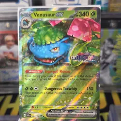 Venusaur ex (Stellar Crown Stamp) 001/142 Miscellaneous Cards & Products Holo😍 - Image 1