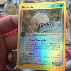 Pokemon Card - Omanyte Sandstorm 70/100 Reverse Holo - Image 4