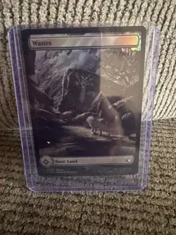 Magic: The Gathering NM Rainbow Foil Final Fantasy Wastes (0309) - Image 2