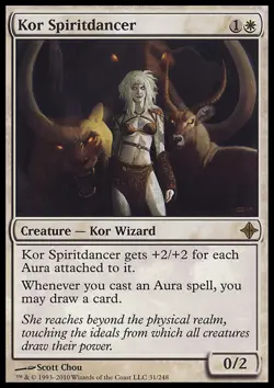 MTG KOR SPIRITDANCER FOIL ENGLISH EXC - DANZATRICE SPIRITUALE - ROE - MAGIC - Image 1