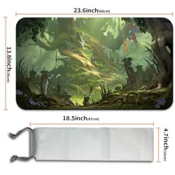 Three Tree City - Magic The Gathering MTG Playmat TCG CCG MTG Playmat - Image 2