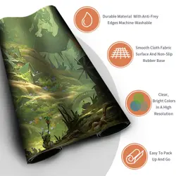 Three Tree City - Magic The Gathering MTG Playmat TCG CCG MTG Playmat - Image 3