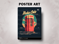 Nuka-Cola Vending Machine - Custom Magic: The Gathering Card - Image 3