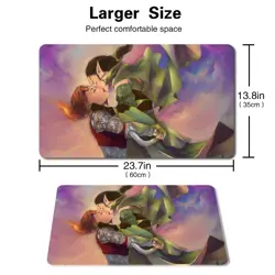 Nissa x Chandra - Board Game MTG Playmat Games Mousepad Play Mat of TCG - Image 2