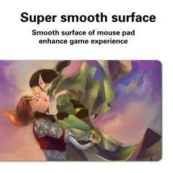 Nissa x Chandra - Board Game MTG Playmat Games Mousepad Play Mat of TCG - Image 4