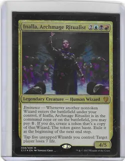 Inalla, Archmage Ritualist #38 - NM - Magic the Gathering - Foil - MTG - Image 1