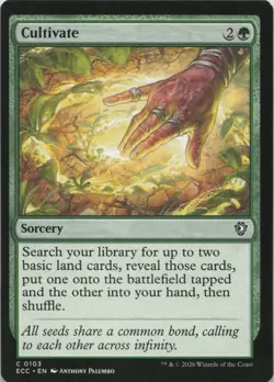 Cultivate C Commander: Lorwyn Eclipsed 103 NM MTG - Image 1