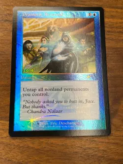 1x FOIL DRAMATIC REVERSAL - Promo - MTG - Magic the Gathering - Image 1
