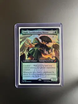 Toph, Earthbending Master - Extended Art - Foil - Avatar: the Last Airbender MTG - Image 1