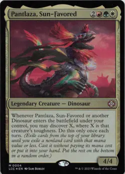 Pantlaza, Sun-Favored FOIL Commander: The Lost Caverns of Ixalan 4 NM MTG - Image 1