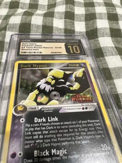 Pokemon Dark Hypno 6/109 Reverse Holo EX Team Rocket Returns CGC 10 PRISTINE - Image 3