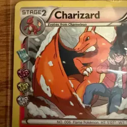 Pokemon Generations Radiant Collection Charizard RC5/RC32 Reverse Holo HP - Image 3
