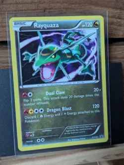 Pokemon Rayquaza Promo Card - XY141 - Image 3