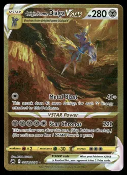 Pokemon Cards Origin Forme Dialga VSTAR GG68/GG70 Crown Zenith NM - Image 1