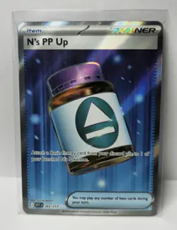 N's PP Up 262/217 Full Art Ultra Rare Pokemon Ascended Heroes - Image 1