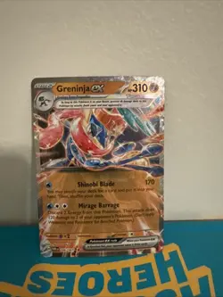 Greninja ex 106/167 - Twilight Masquerade - Pokemon TCG - Double Rare - Image 1