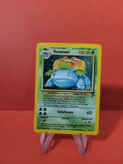 Pokemon Karte/card - Venusaur Bisaflor 18/130 Holo Base Set 2 Very Good - Image 1