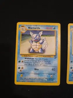 Pokemon TCG Wartortle Base Set 42/102 LP x1 - Image 1