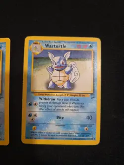 Pokemon TCG Wartortle Base Set 42/102 LP x1 - Image 2