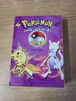 1999 Pokemon TCG Base Zap! Theme Deck - Image 1